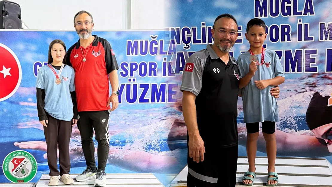 Yüzmede büyük gurur: Fethiye'den iki sporcu Ulusal Lig yolunda