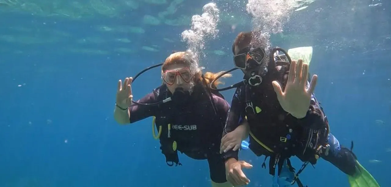 Su altının renkli dünyası, Marmaris'e dalış turizmiyle hayat veriyor