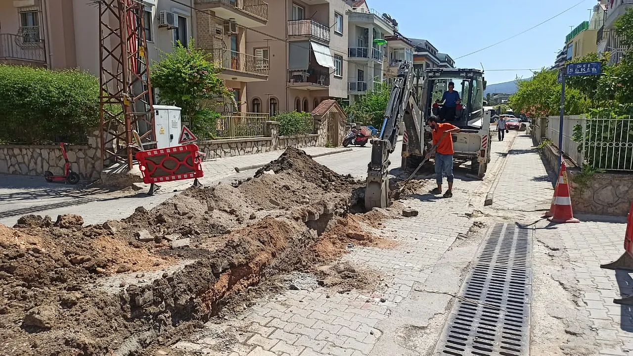 MUSKİ'den Kesikkapı Mahallesi'nde su hattı yenileme çalışması