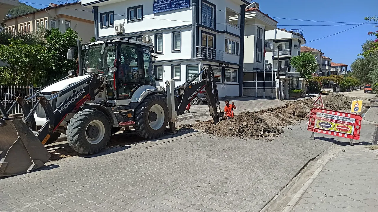 MUSKİ'den Kesikkapı Mahallesi'nde su hattı yenileme çalışması