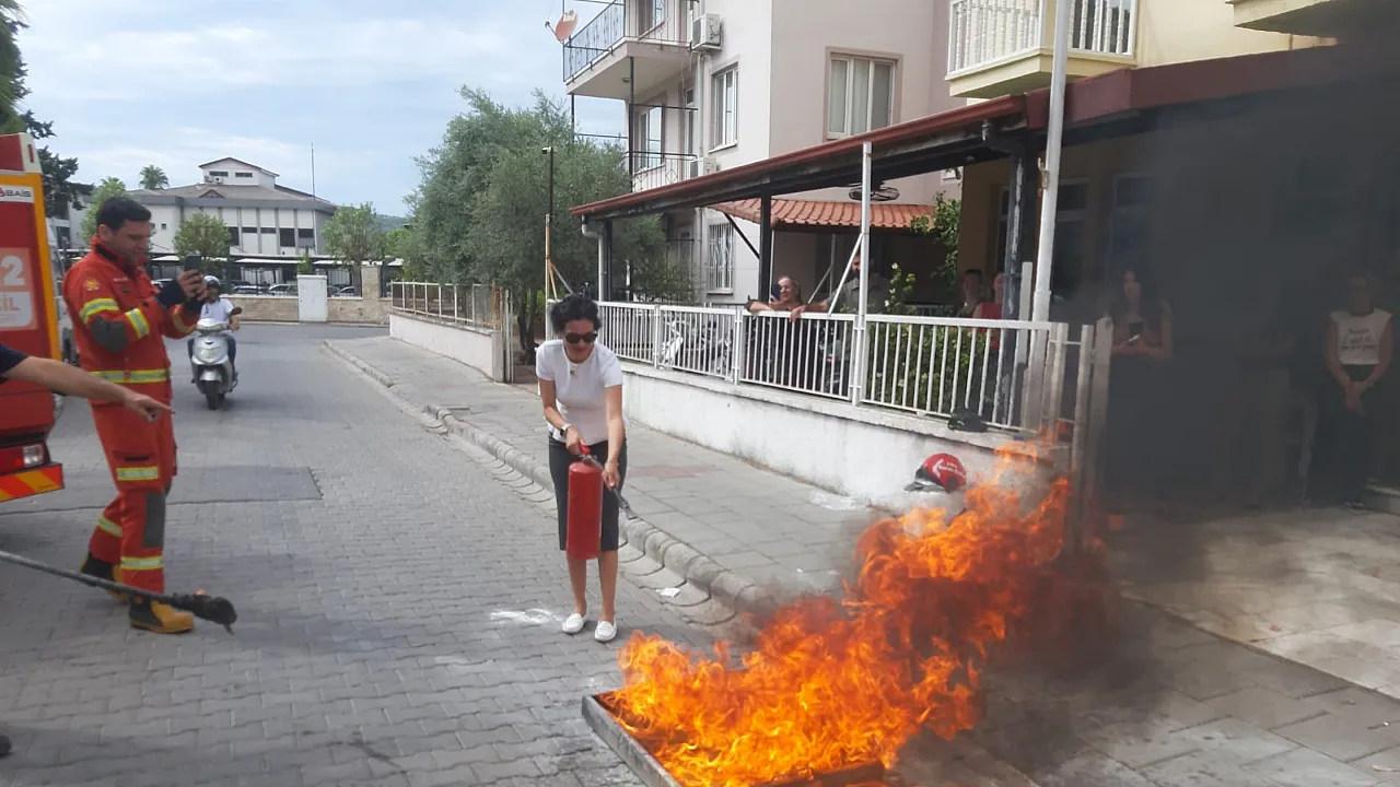 Fethiye Sosyal Hizmet Merkezi’nde Yangına Karşı Tam Teyakkuz