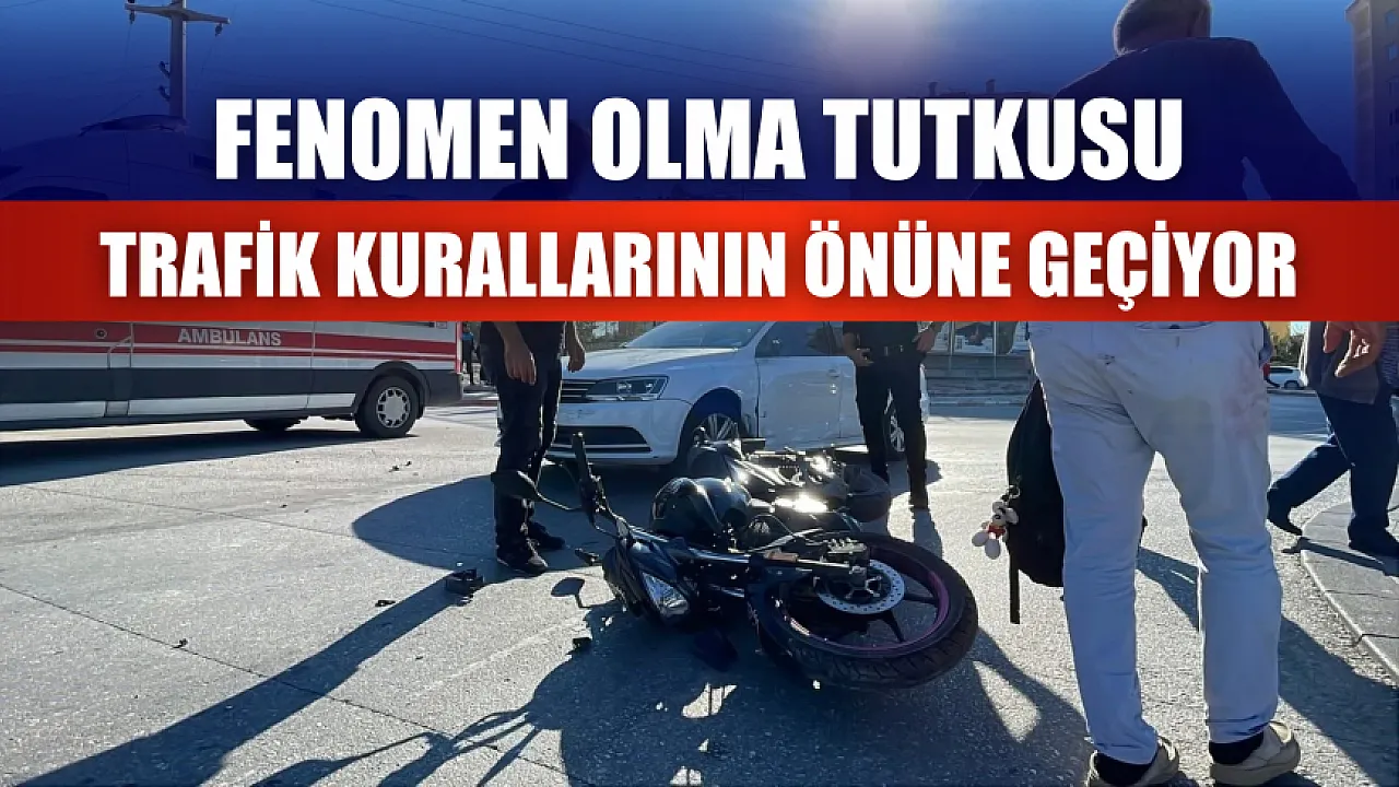 Bursa'da Motosiklet Tehlikesi: Fenomenlik Uğruna Trafik İhlali