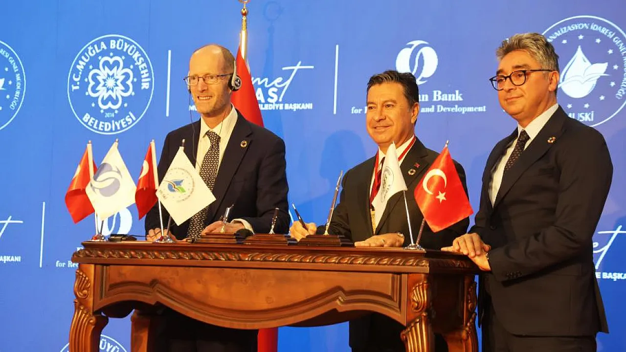 Muğla’nın su geleceği için 62,9 milyon avroluk finansman anlaşması