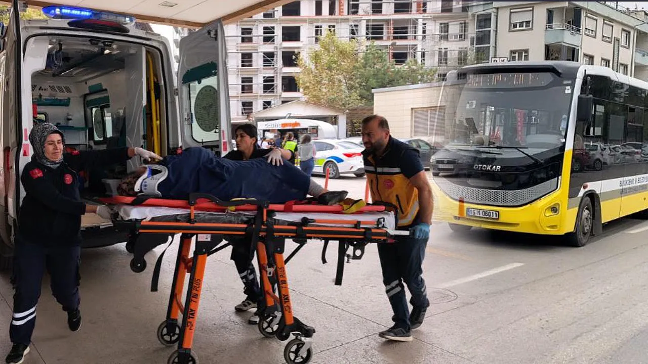 Otobüsün çarpmasıyla ağır yaralanan kadın, hayat mücadelesini kaybetti