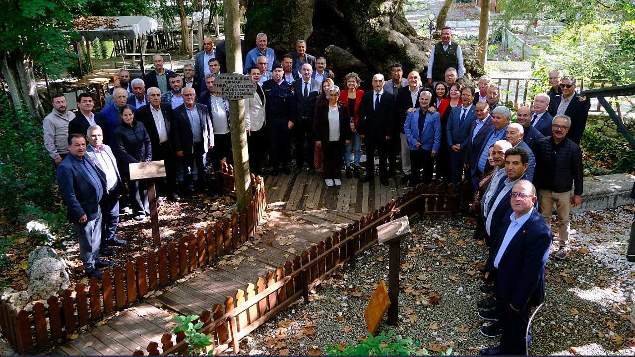 Yatağan’da Protokol ve Muhtarlar Kahvaltıda Buluştu