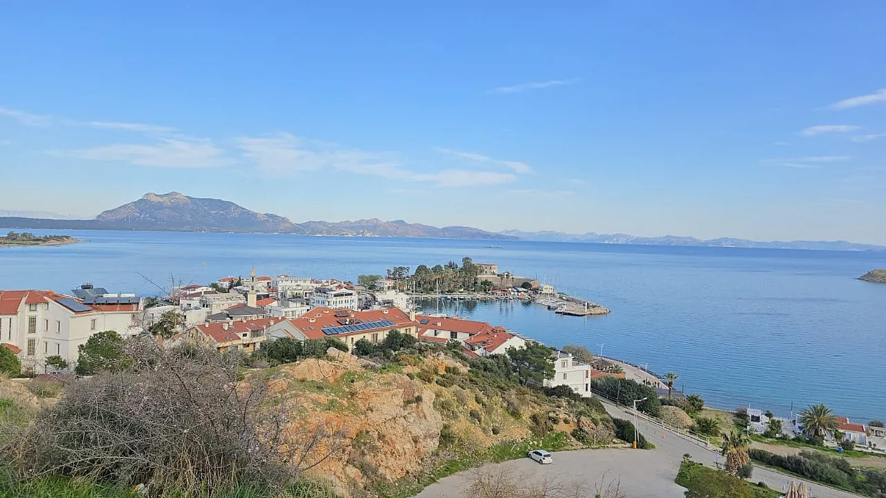 Datça, geçen yıl en sıcak ayı Temmuz'da yaşadı