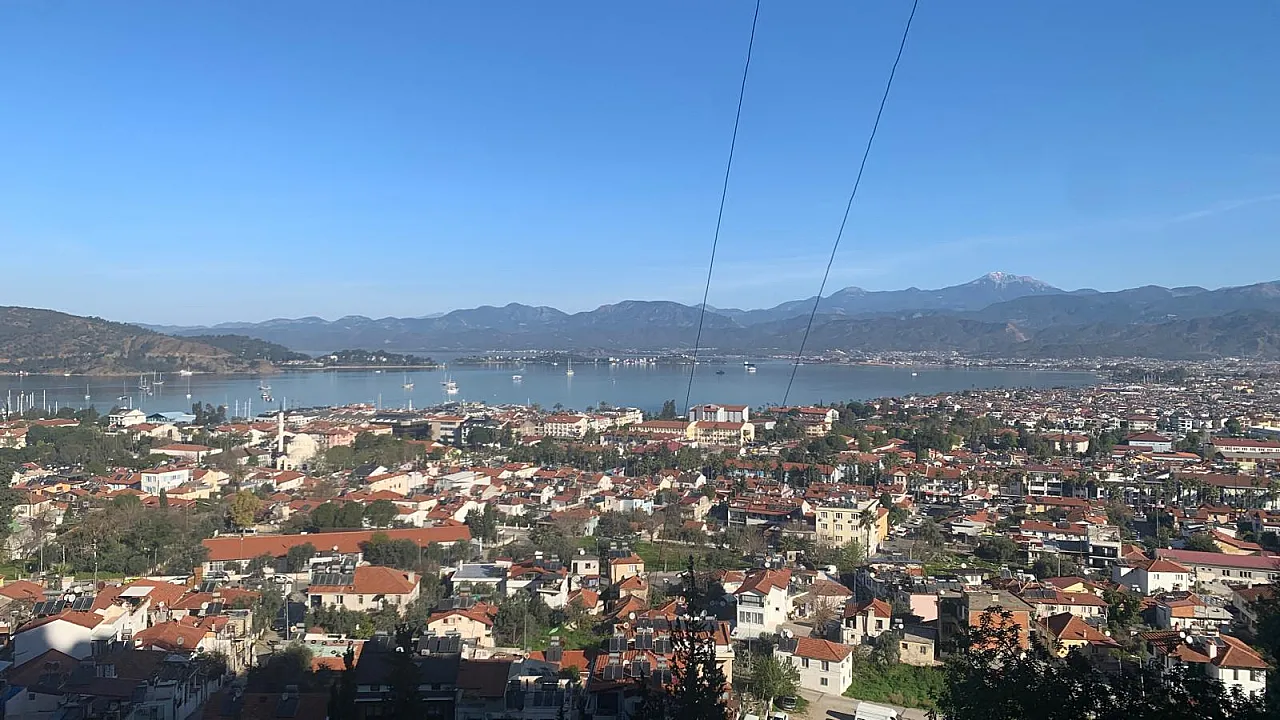 Turizm Cenneti Fethiye'de Güneşli Hava Devam Ediyor