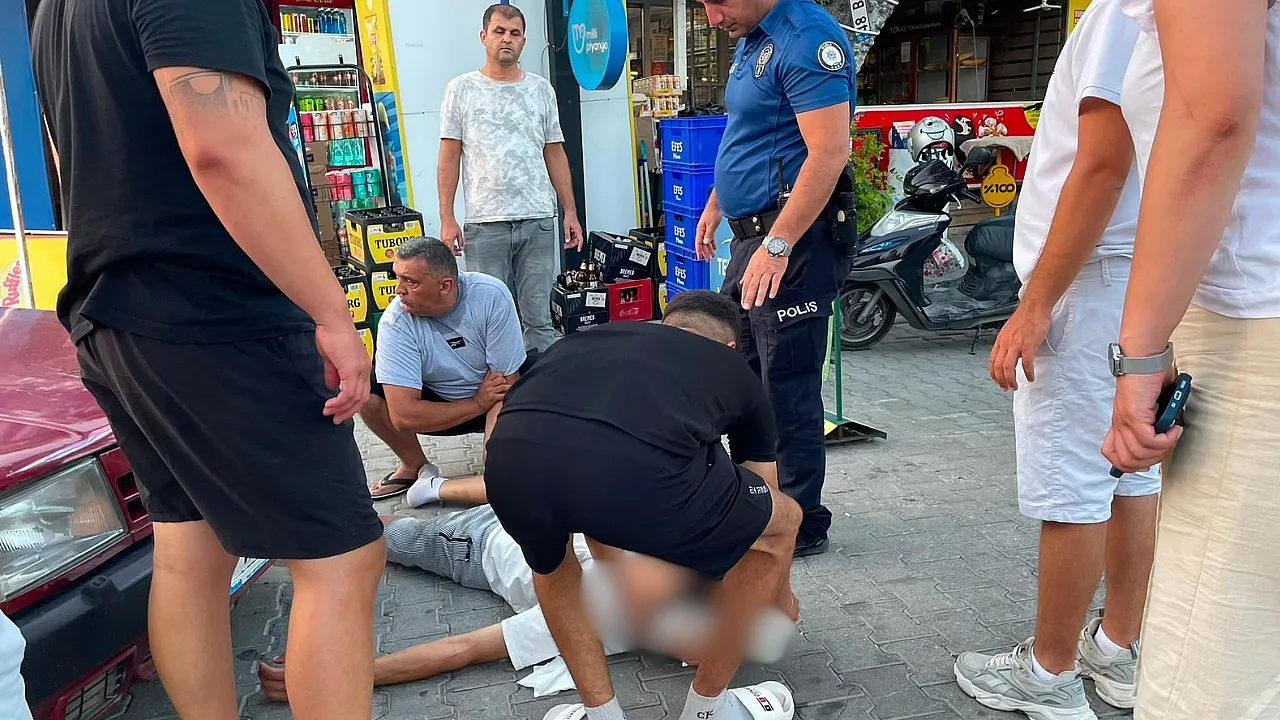 Fethiye'de otomobil ile motosiklet çarpıştı: 2 yaralı