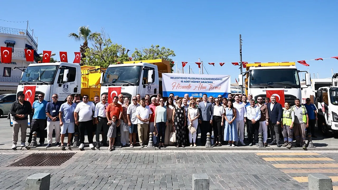 Bodrum'da son iki yılda toplam 48 yeni araç envantere katıldı