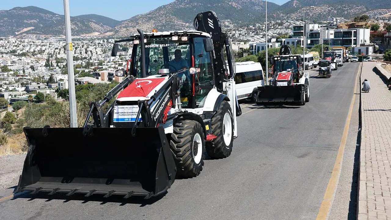 Bodrum'da son iki yılda toplam 48 yeni araç envantere katıldı