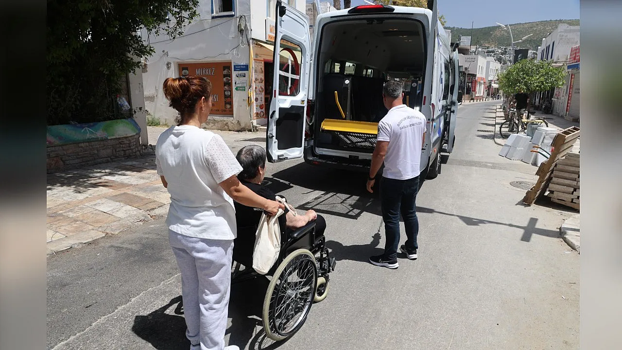 Bodrum Belediyesi'nden sağlık desteği