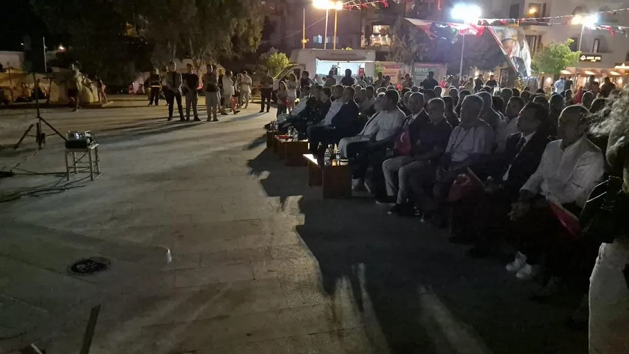 Datça, Yatağan ve Milas'ta 15 Temmuz unutulmadı