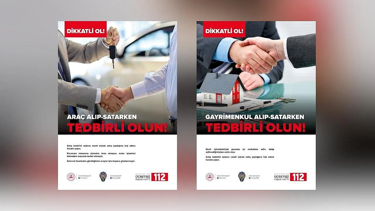 Emniyet'ten Uyarı: Dolandırıcılara Karşı 'Uyanık ve Tedbirli Olun!'