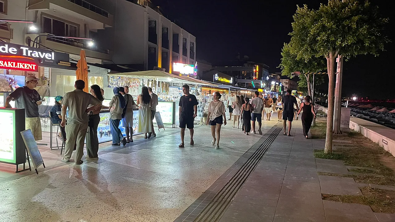 Fethiye Çalış'ta yaz akşamları yeniden canlandı