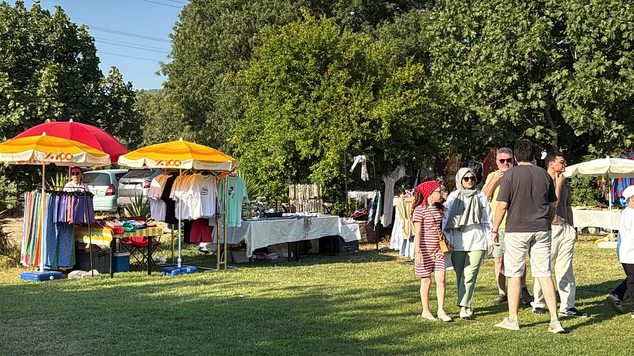 Fethiye Kayaköy'de 'Kadın Emeği Pazarı': Her pazar dayanışma ve üretim buluşuyor