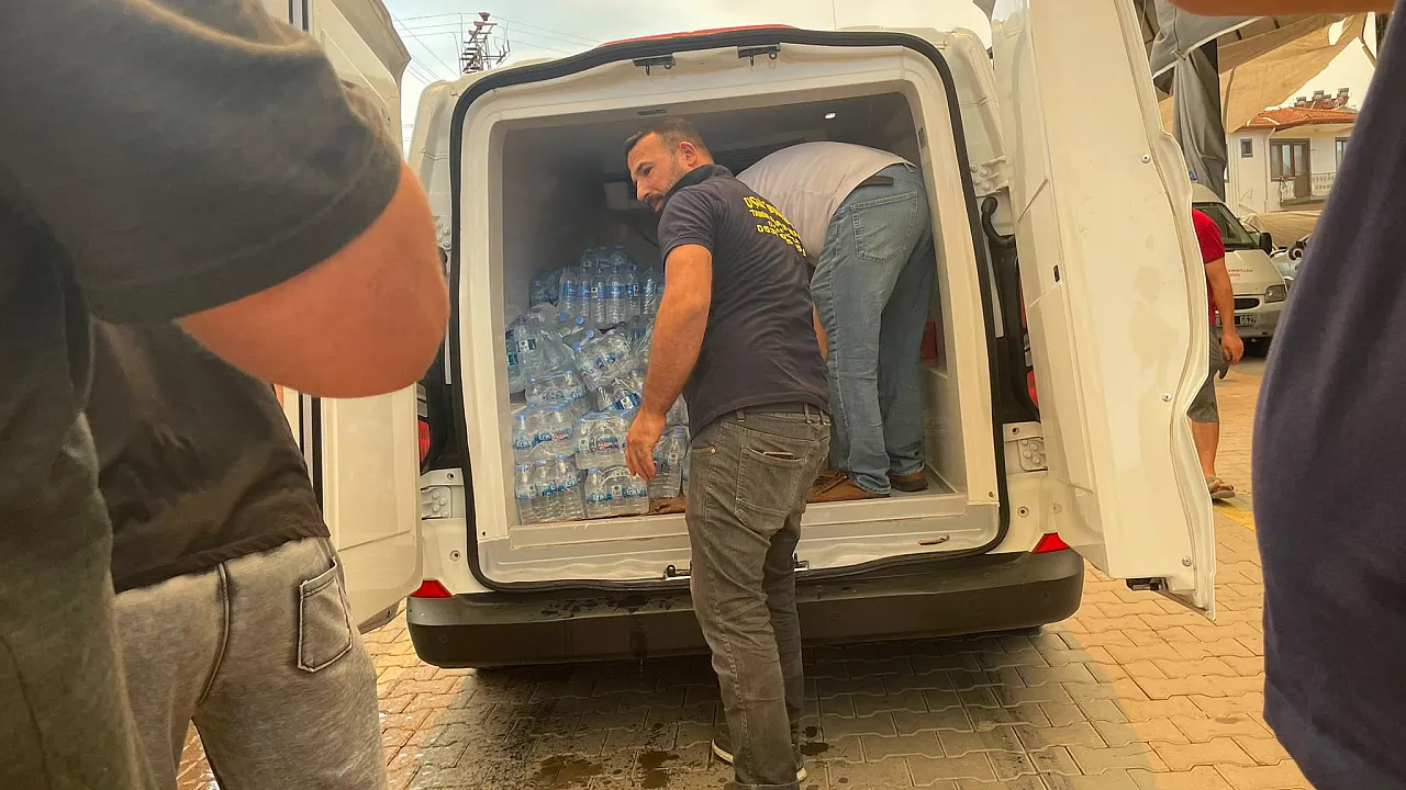 Seydikemer için dayanışma büyüyor: Koordinasyon merkezinde destek seferberliği