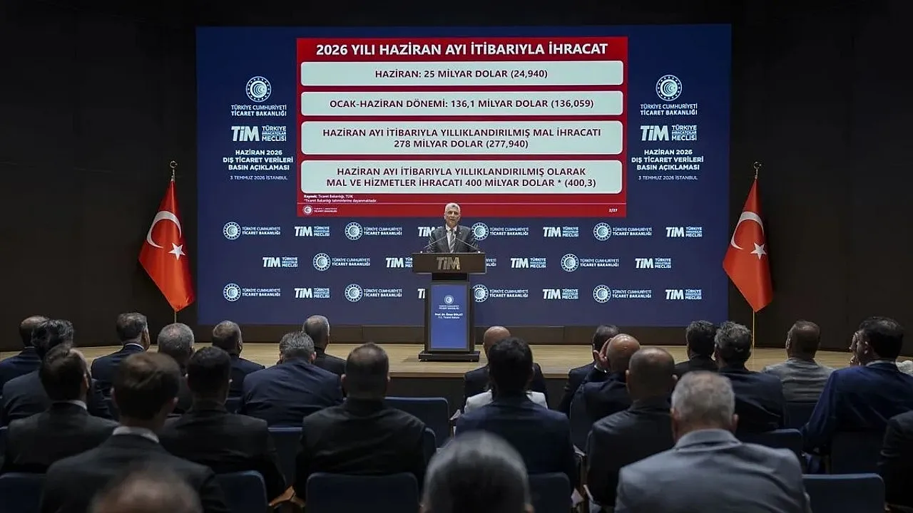 Tüm zamanların en yüksek haziran ayı ihracat değerine ulaşıldı