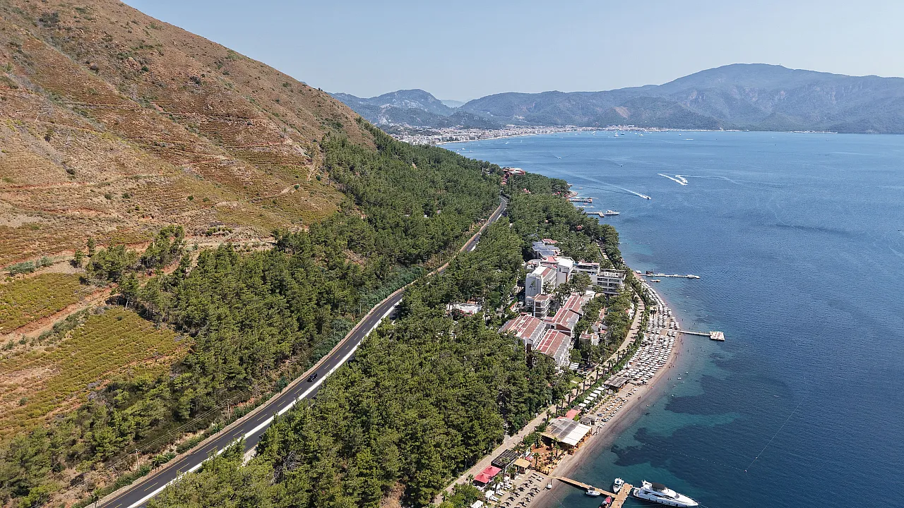 Marmaris İçmeler'de 77 Milyon TL'lik Yol Yatırımı Tamamlandı