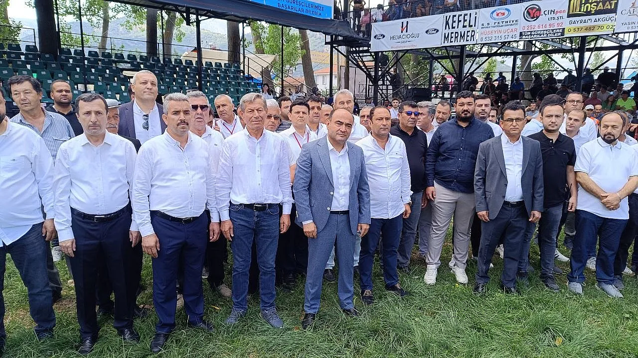 Seydikemer Belediye Başkanı Akdenizli: 'Muhteşem bir katılım ve kalabalık var'