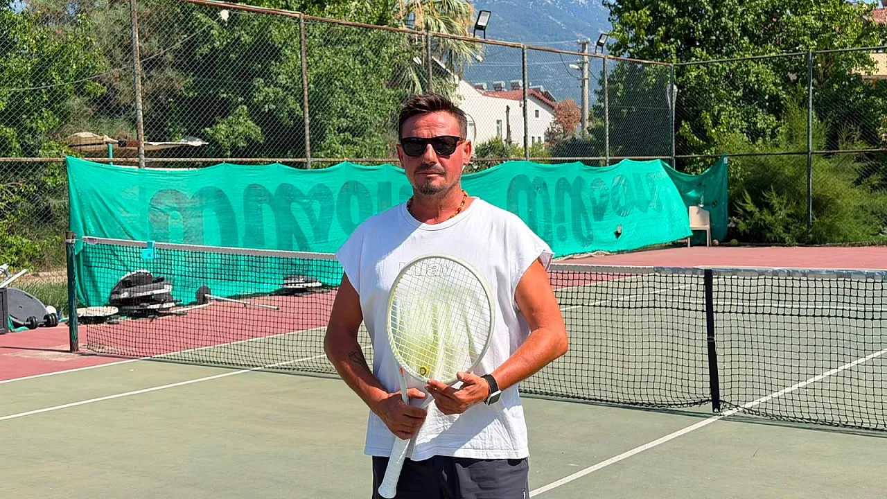 Fethiye'de tenis lüks değil, ulaşılabilir bir spor
