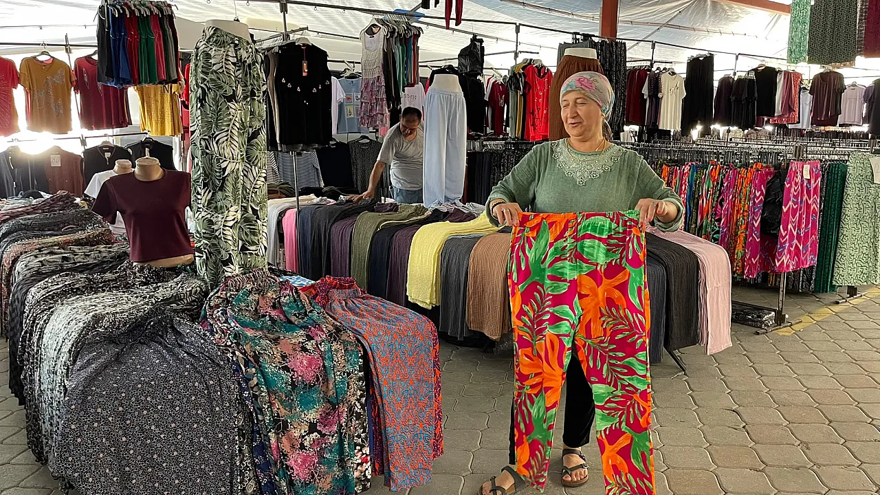 'Fethiye Şalvarı' yerli ve yabancı turistlerin gözdesi oldu