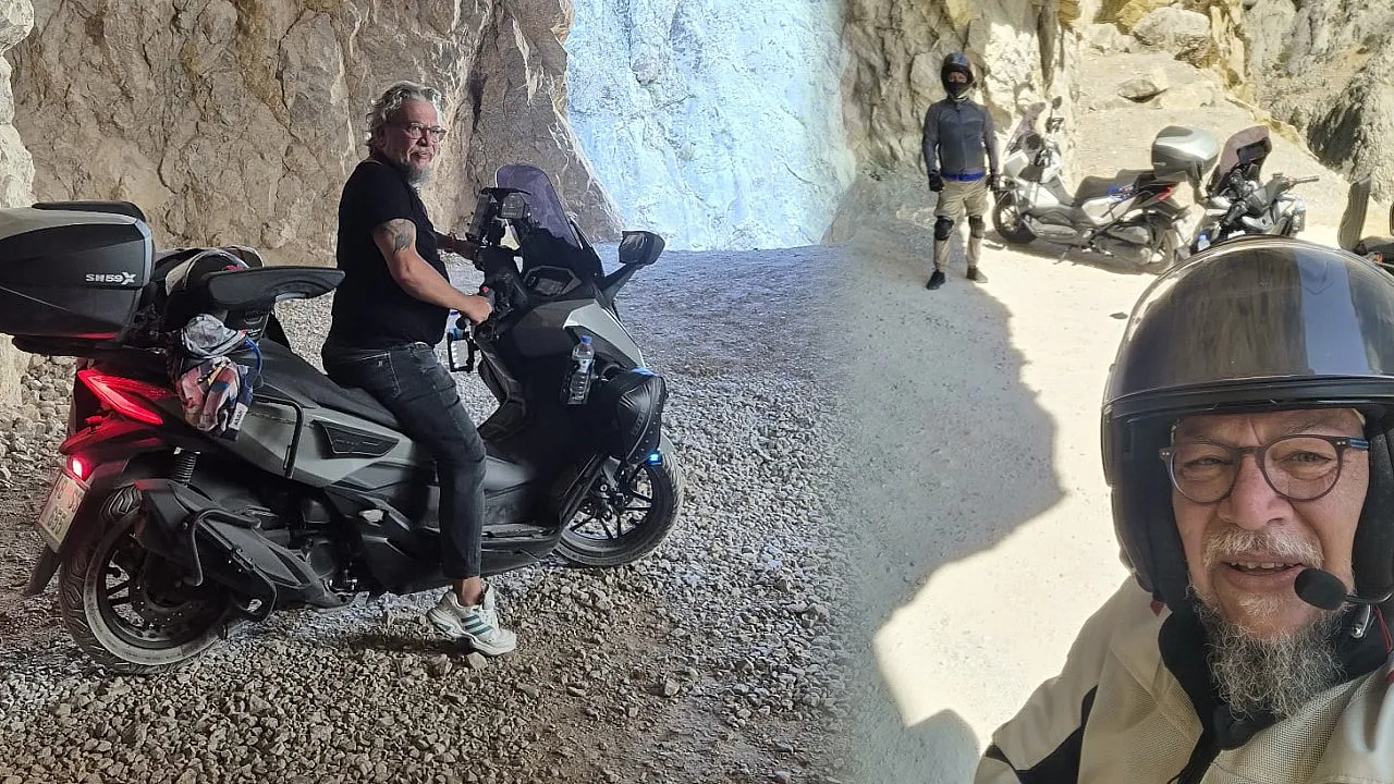 Fethiye'den yola çıktılar, 4 bin 800 kilometrelik motosiklet rotasında nefes kesen durak