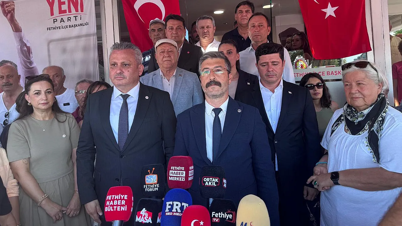 Yeni Parti Fethiye İlçe Başkanlığı binası açıldı
