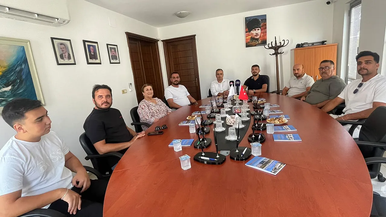 MHP Fethiye İlçe Yönetiminden Esnaf Odası'na ziyaret