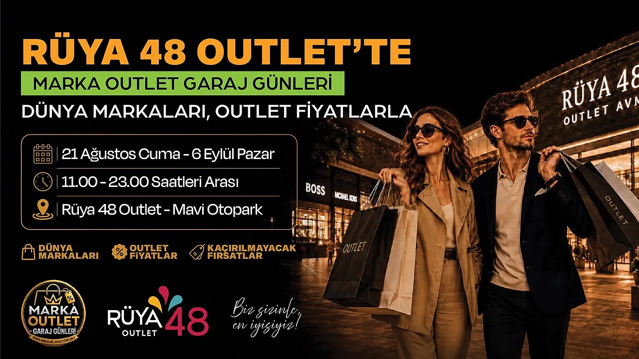 Rüya 48 Outlet AVM'de Garaj Günleri başlıyor
