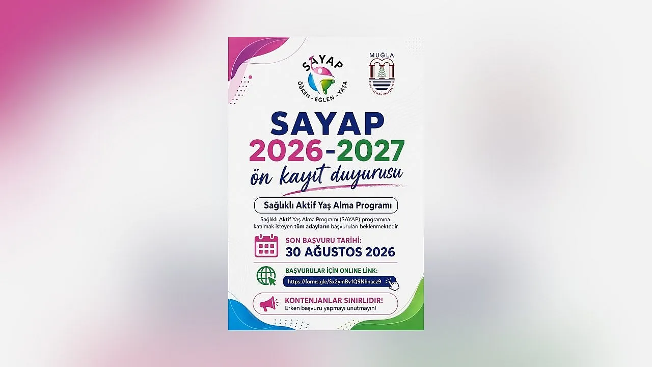 Fethiye'de 65 yaş üstü vatandaşlar için SAYAP kayıtları başladı