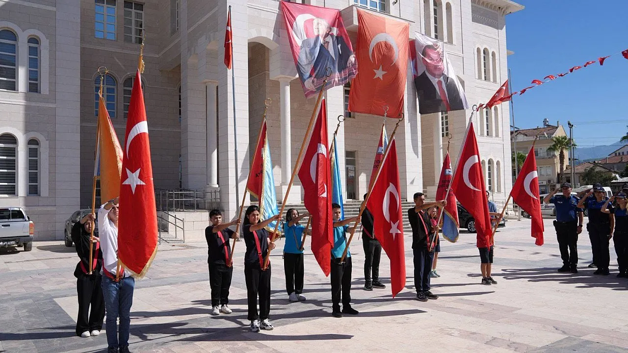 Seydikemer'de 30 Ağustos Zafer Bayramı'nın 104. yıl dönümü kutlandı
