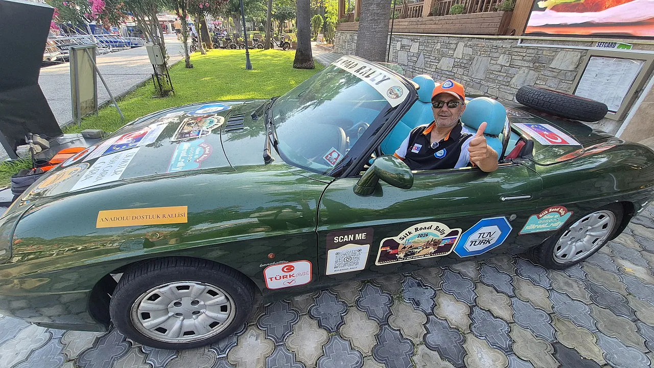Uluslararası Anatolian Drive Rallisi ile Anadolu Dostluk Rallisi Muğla'da mola verdi