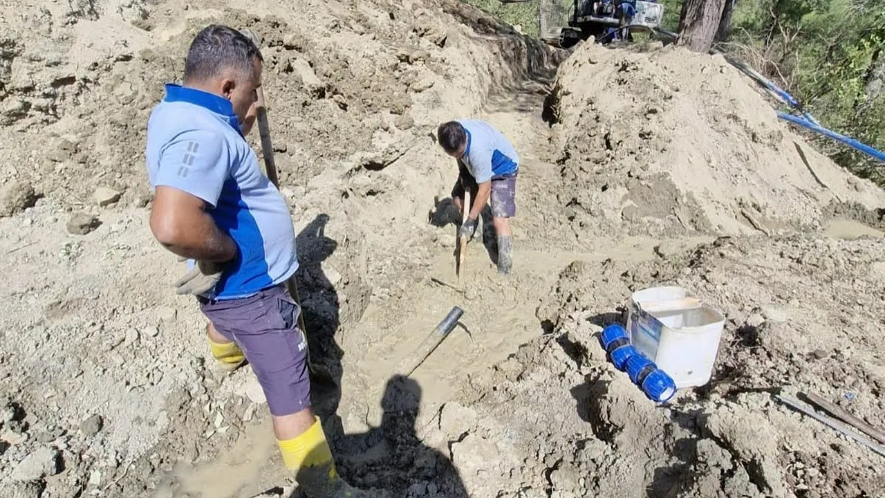 Seydikemer'de su kaynakları yenilendi