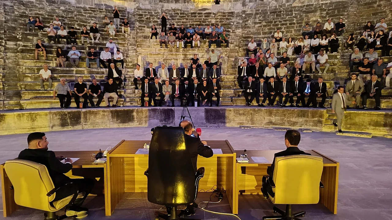 Seydikemer Belediyesi Meclisi Tlos Antik Kenti'nde toplandı
