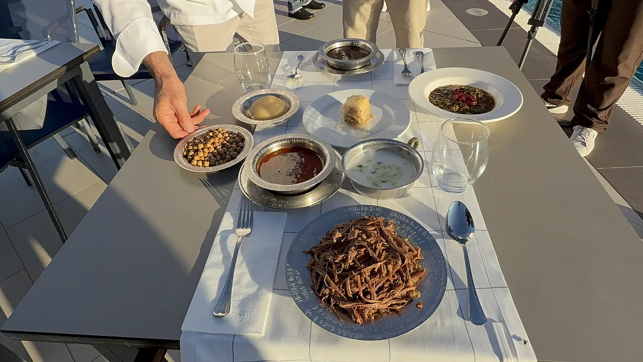 Bodrum sahilinde Çorum lezzetleri şöleni yaşandı
