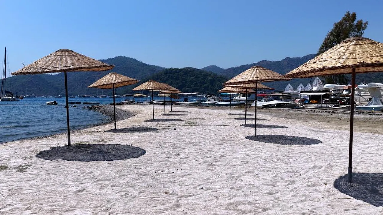 Bakan Kurum Duyurdu: Muğla Göcek'te Halk Plajı Vatandaşın Kullanımına Sunuldu