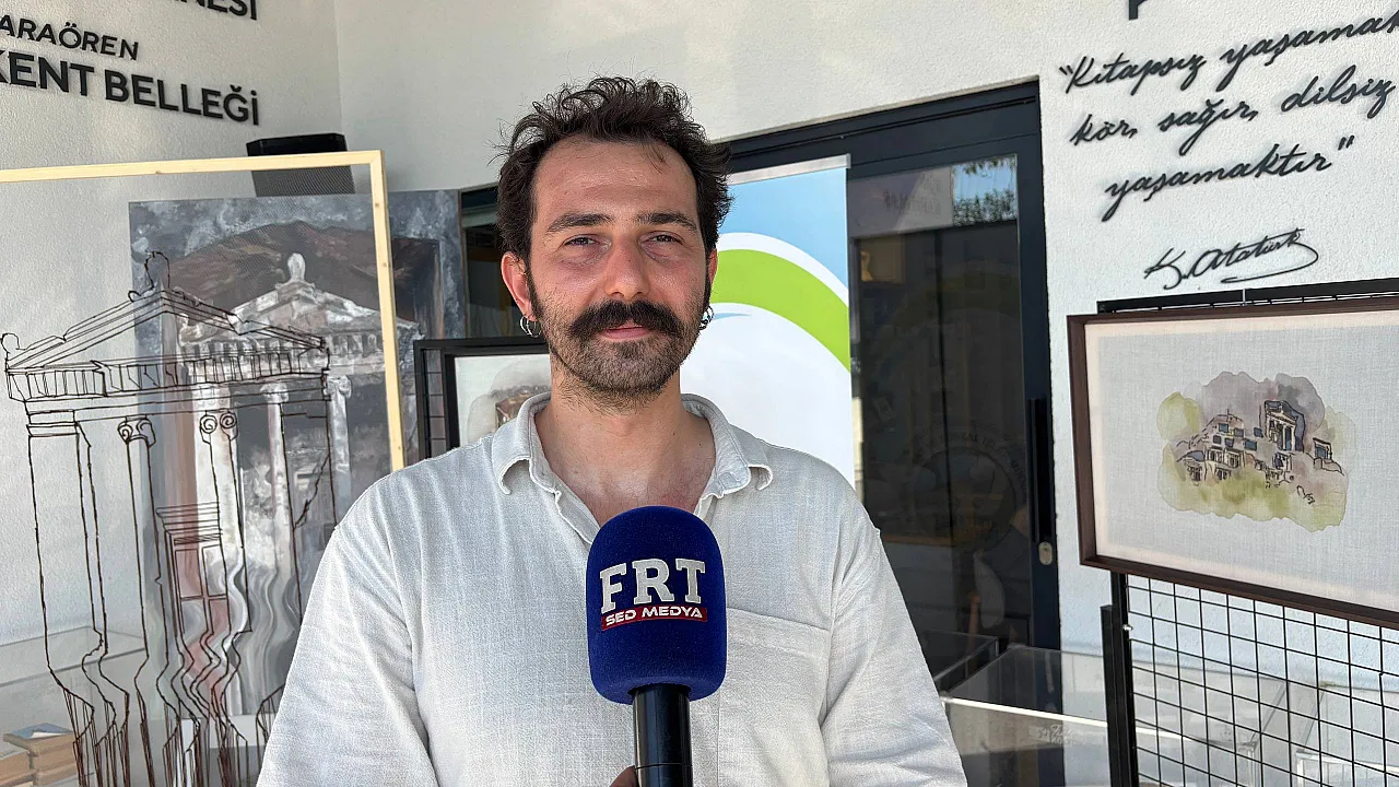 Fethiye Kültür Evi'nde 'Kaybolmak İçin Haritalar' Sergisi Sanatseverlerle Buluştu