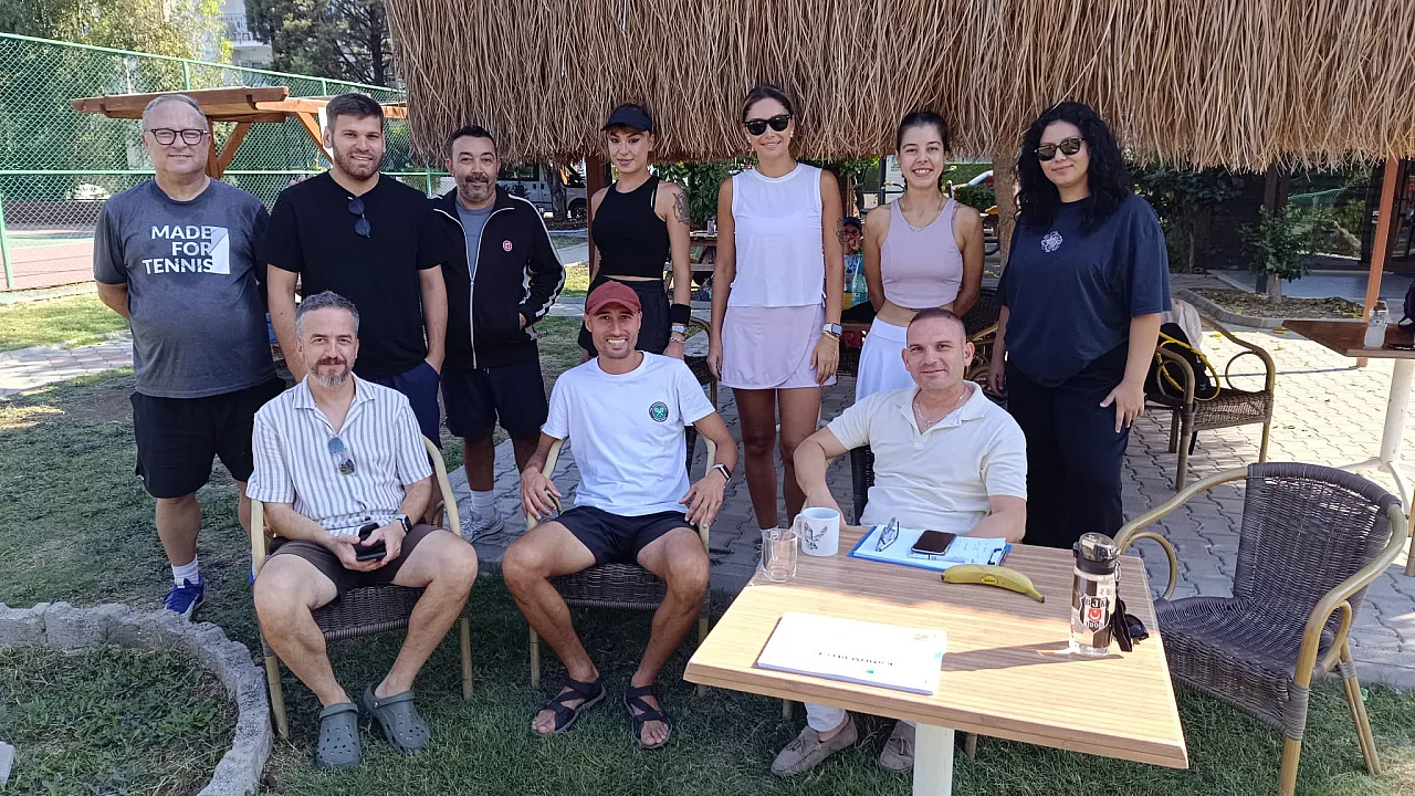 Fethiye'de Avrupa Hareketlilik Haftası tenis heyecanıyla sürüyor