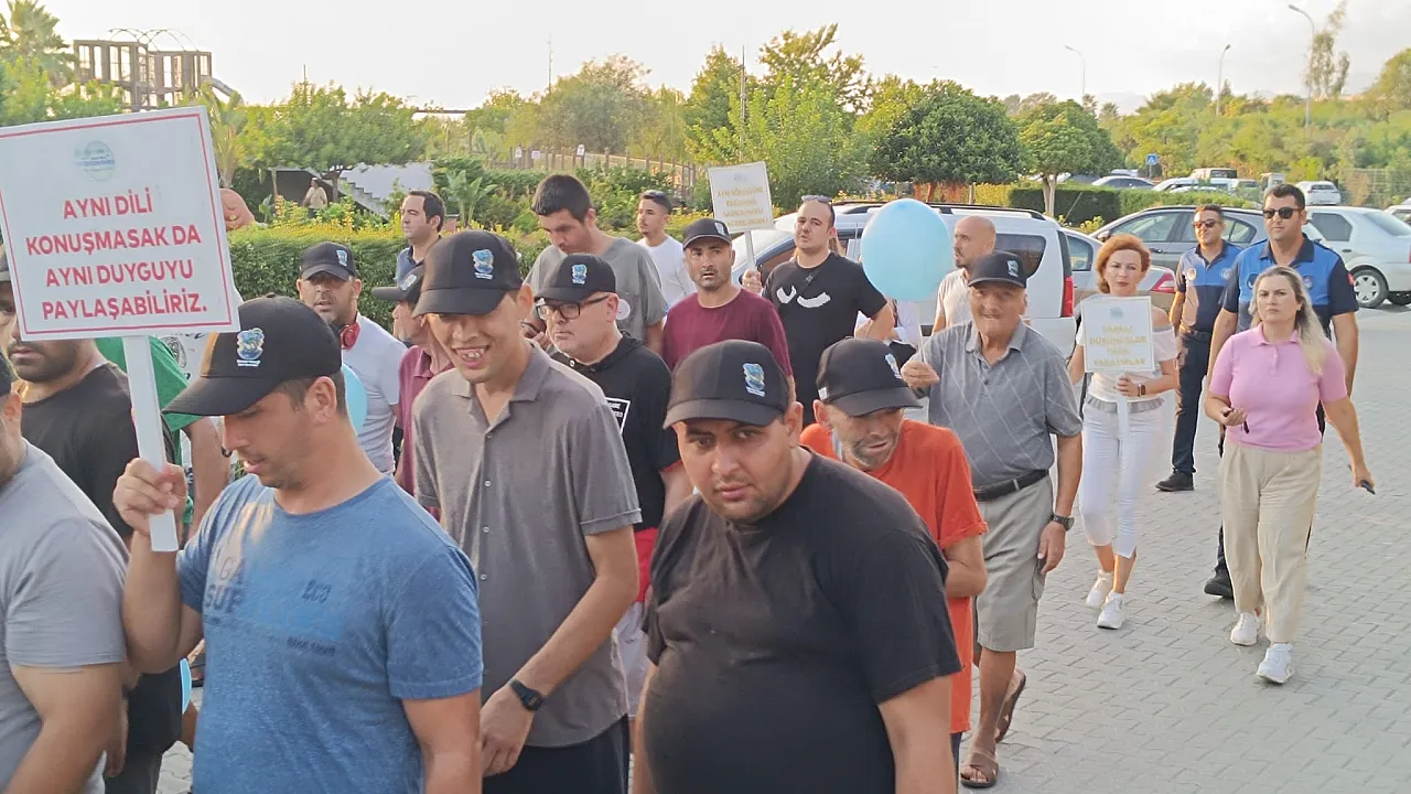Fethiye'de Avrupa Hareketlilik Haftası'nda 'Herkes İçin Hareketlilik' yürüyüşü