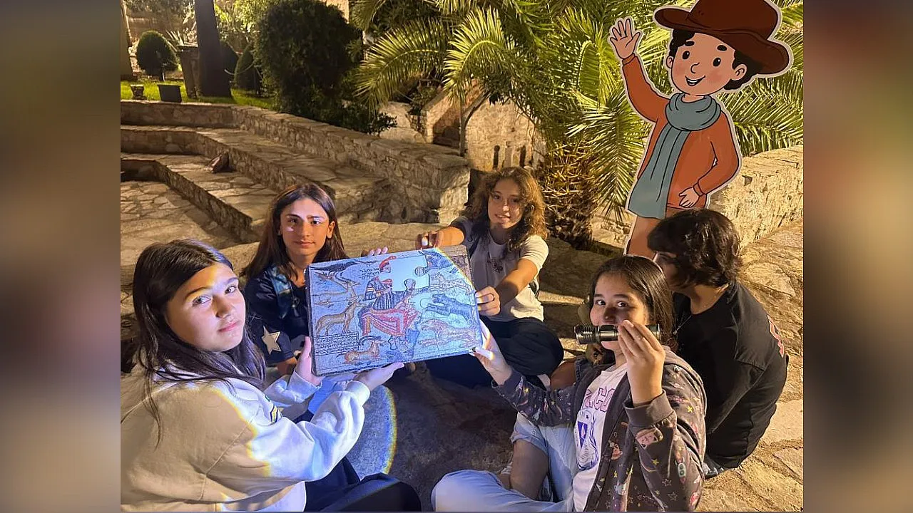 Marmaris'te Türkçe dersi müzeye taşındı