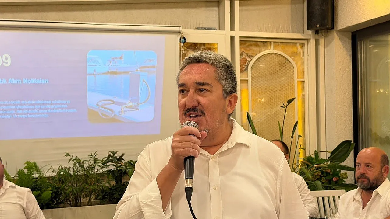 İMEAK Deniz Ticaret Odası başkan adayı Mehmet Eskici, Çalış'ta üyelerle buluştu