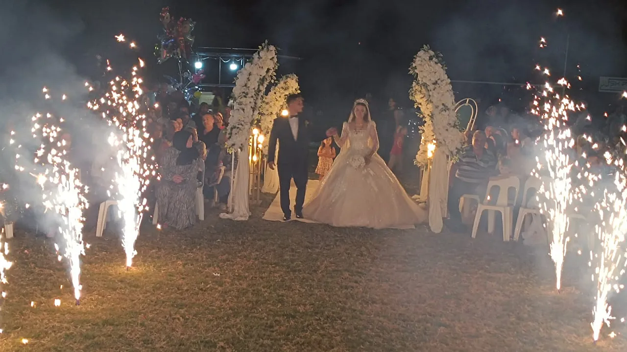 Fethiye'de Aylin Naz ve Durmuş Can'ın mutlu günü