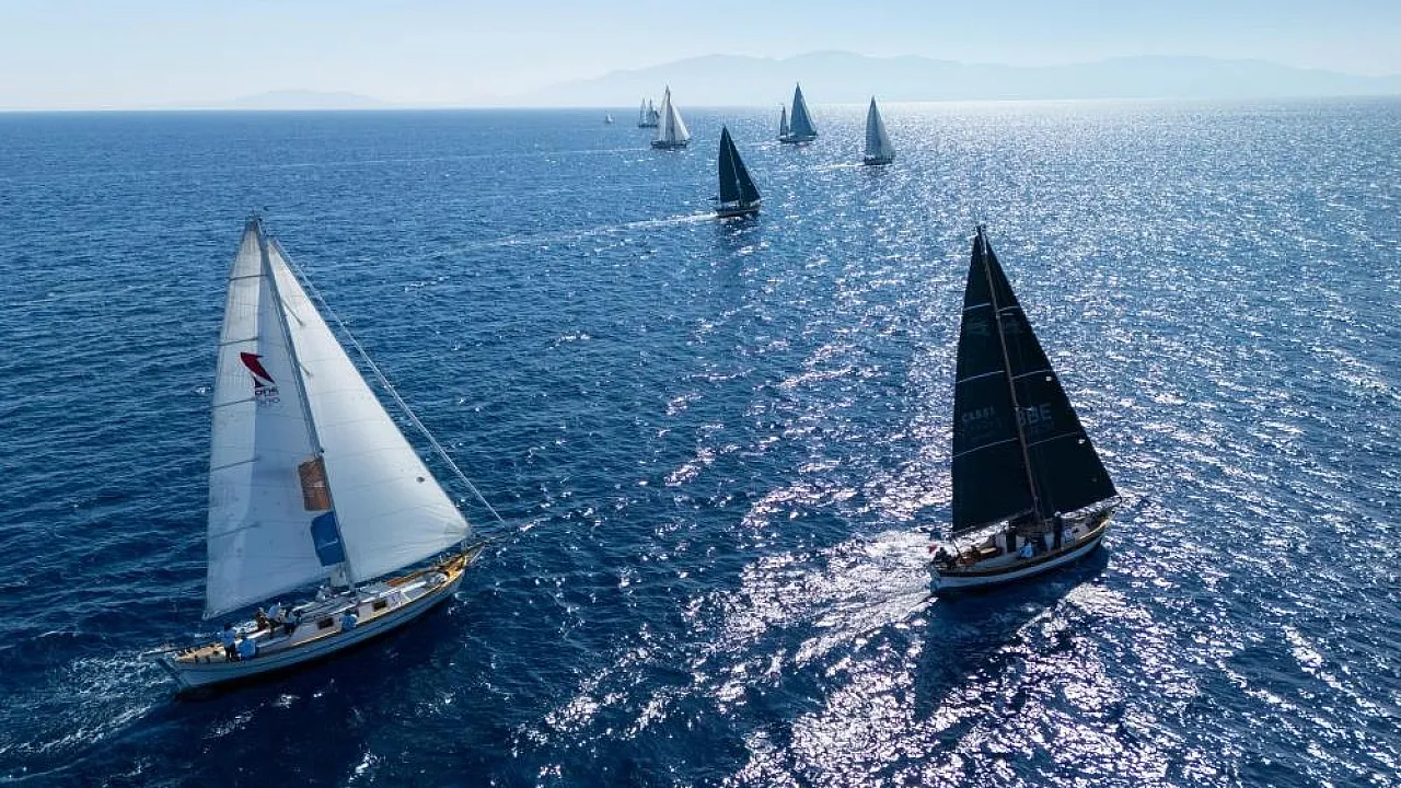 The Bodrum Cup'ta Knidos'tan Ortakent'e yelken heyecanı