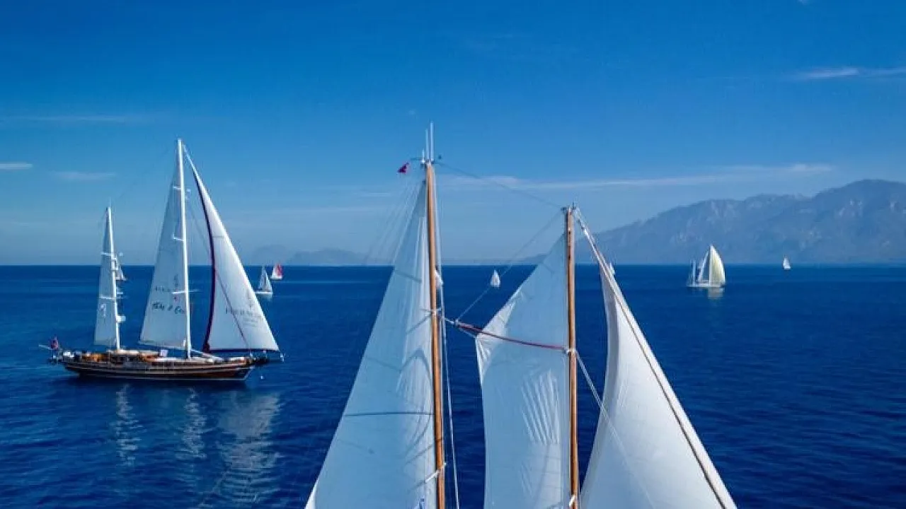 The Bodrum Cup'ta Knidos'tan Ortakent'e yelken heyecanı