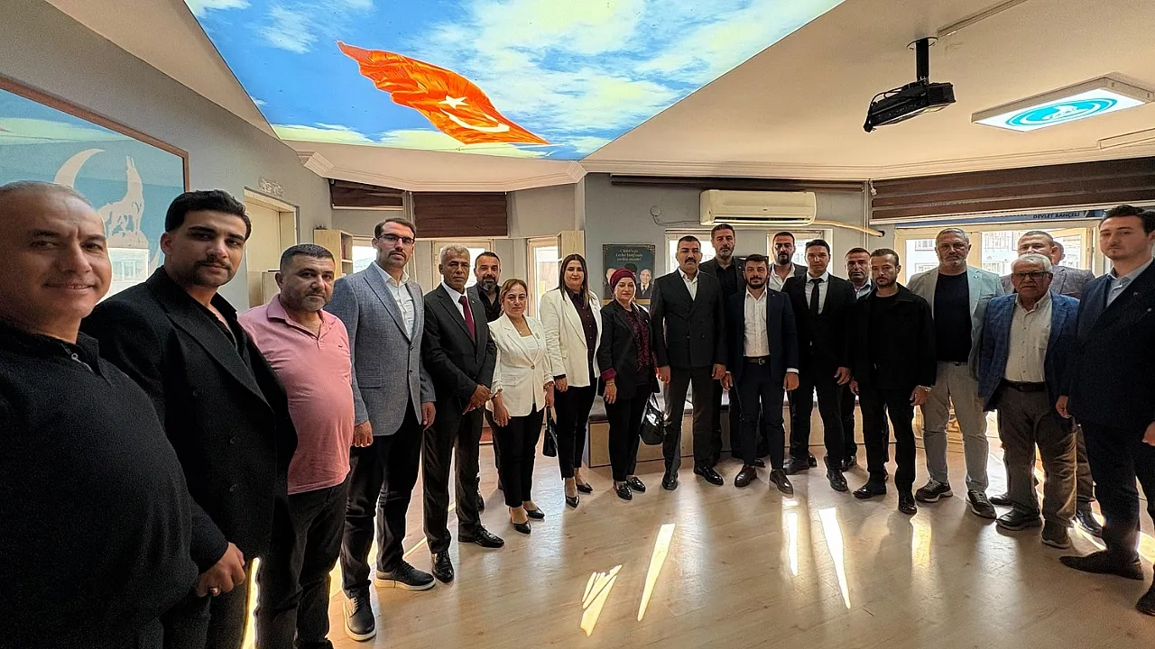 MHP Fethiye'den Muğla İl Başkanlığı'na Hayırlı Olsun Ziyareti