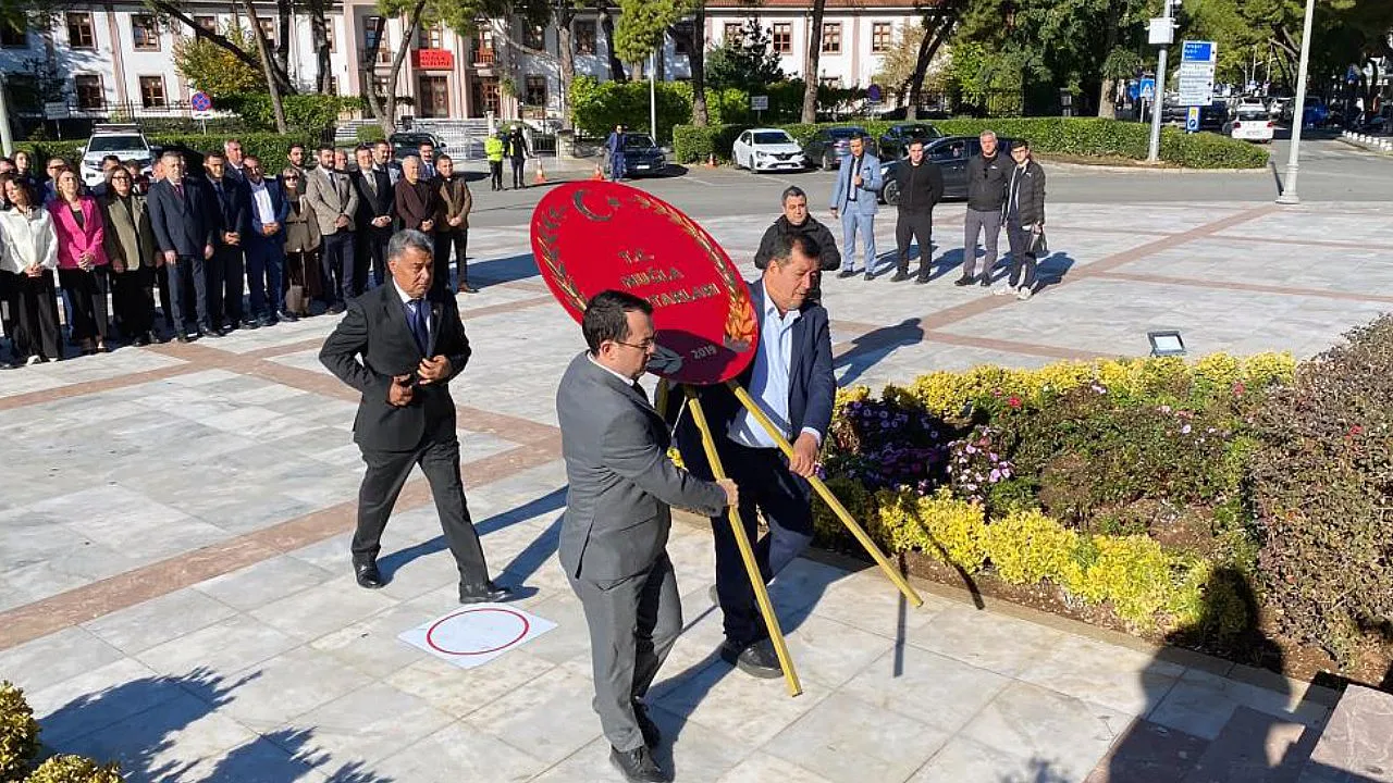 Muğla'da Muhtarlar Günü dolayısıyla tören düzenlendi