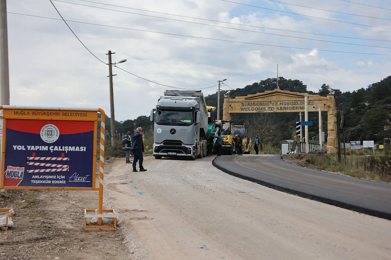 Büyükşehir 7 Şantiyesiyle Muğla'nın Yol Ağını Güçlendiriyor