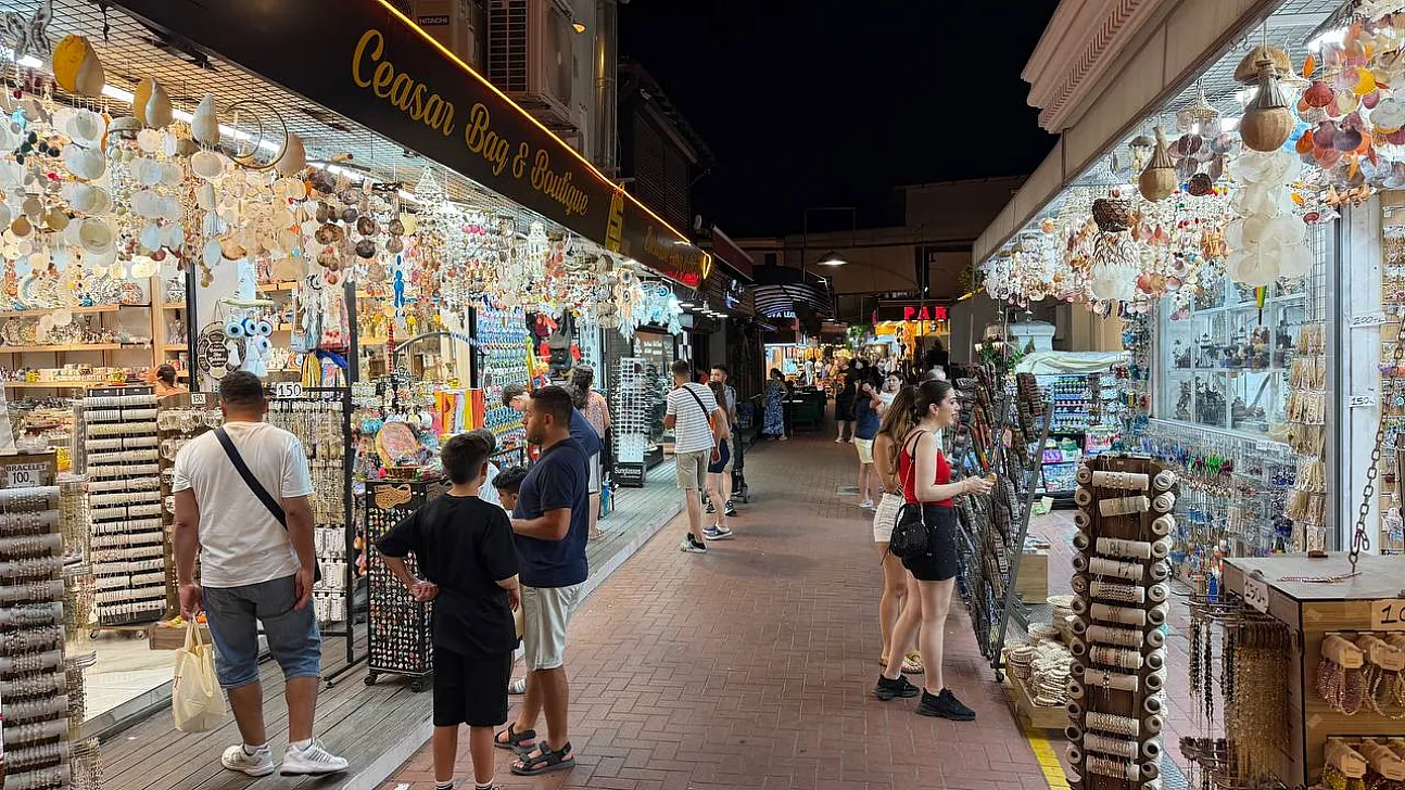 Fethiye Paspatur'da Hafta Sonu Yoğunluğu
