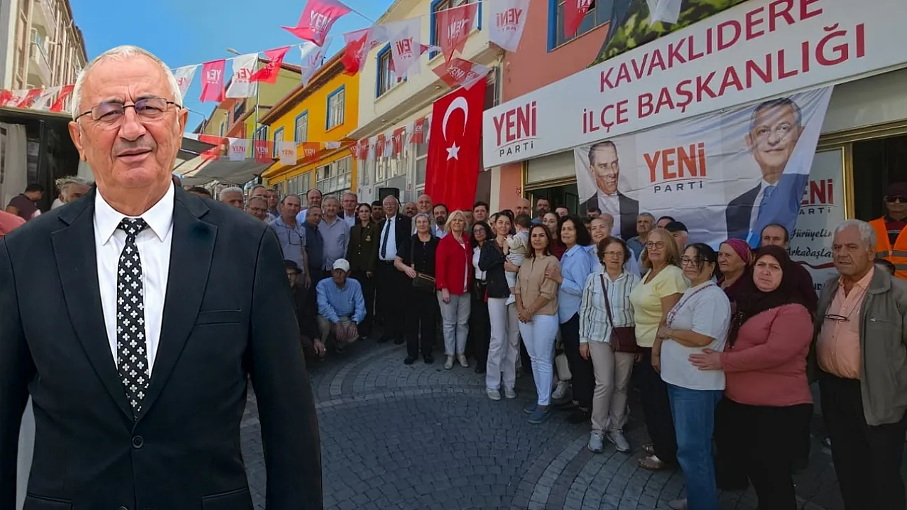 Kavaklıdere'de Yeni Parti İlçe Başkanlığı törenle açıldı