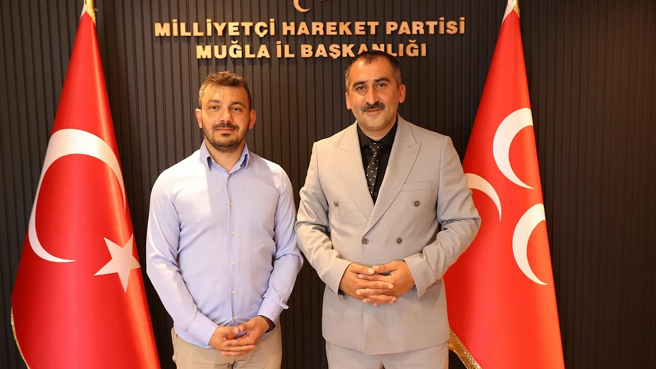 MHP Fethiye İlçe Başkanlığı'nda görev değişimi: Hüseyin Mukyen'in yerine Tuğrul Öztürkçü atandı